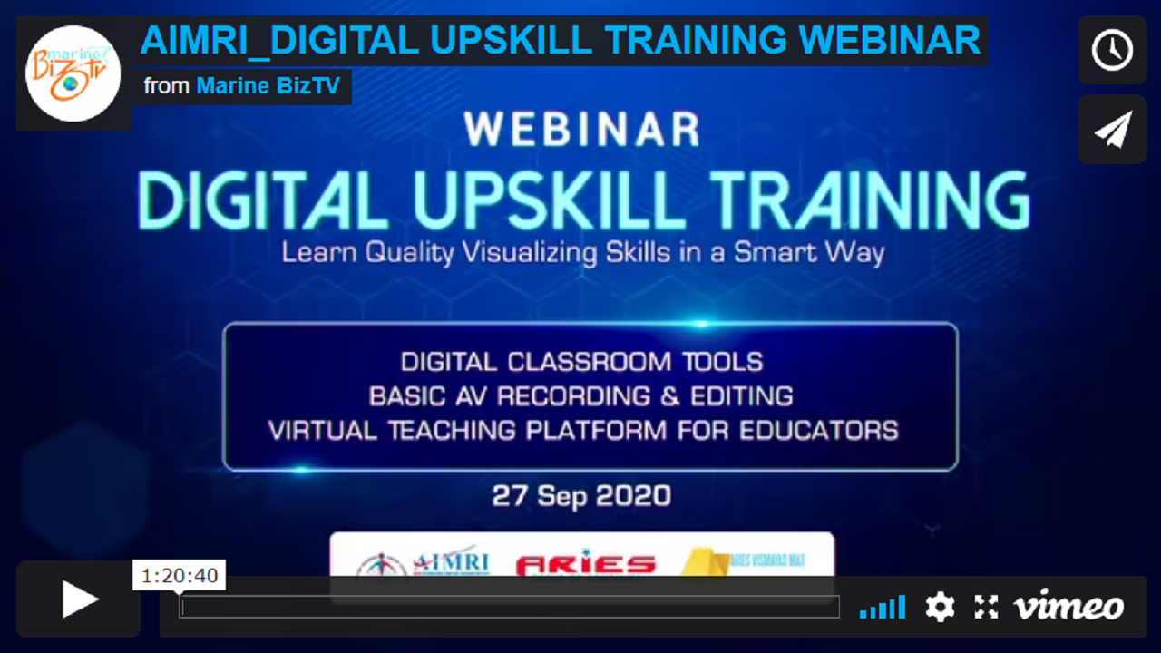 Digital Upskill Training Webinar